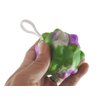 Set of 3 Bubble Pop Ball ON Clip - Bubble Poppers on Ball Squeeze to Pop - Bubble Wrap Fidget Toy - Press Bubbles to Pop - Bubble Popper Sensory Stress Toy (Random Colors) (3 Random Color Balls)