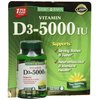 Nature's Bounty Vitamin D3 5000 IU, 300 Softgels