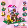 TIALLOW Treehouse Building Sets with LED Light - Forest Friendship Houses Building Block Toy, Tree House Building Kits,Birthday,Xmas Gift for Kids Girls 8-12(685PCS)