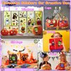 36PCS Halloween Stickers for Kids Make Your Own Stickers DIY Face Stickers Halloween Crafts for Kids Sticker Halloween Activities Class Game Halloween Treats Gifts Halloween Party Favors Supplies Toys