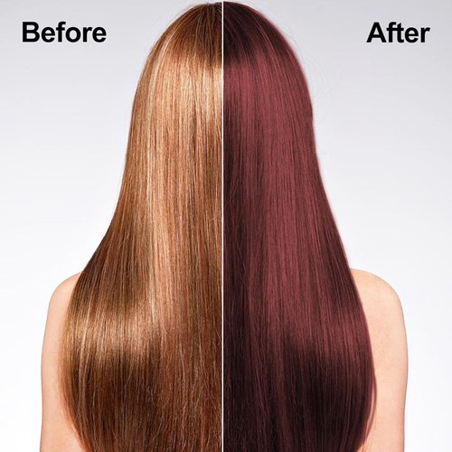 Deep Wine Red Hair Dye Shampoo 3 in 1 for Gray Hair, Long-lasting & Natual Hair Color Shampoo, Instant Hair Dye for Men Women, Effect in Minutes 16.9 Fl Oz(Deep Wine Red)