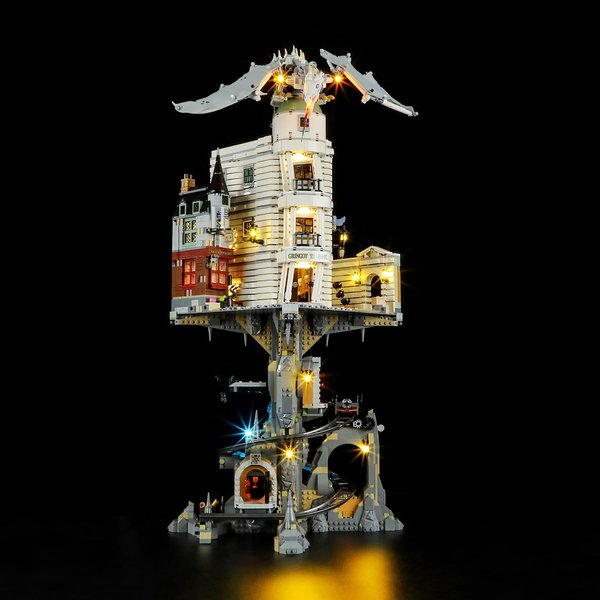 LIGHTAILING Light for Lego- 76417 Gringotts Wizarding Bank – Collectors' Edition - Led Lighting Kit Compatible with Lego Building Blocks Model - NOT Included The Model Set