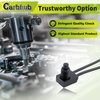 5Pcs 12V Waterproof Push-Button On-Off Switch, Carbhub 12V Waterproof Push-Button On-Off Switch with 4" Leads for Motorcycle/Auto Car