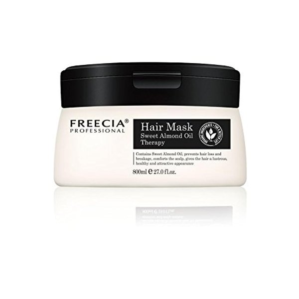 Freecia Professional Almond Oil Hair Conditioner, 27 Fluid Ounces, Deeply Hydrates and Nourishes Damaged Hair