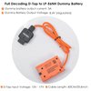 D-TAP to LP-E6NH Dummy Battery, LP-E6 23.6 Inch Decoded Power Cable Compatible with Canon R5, R5 C, R6, R7, R, 5D II/III/IV, 6D, 6D II, 7D, 7D II, 60D, 60Da, 70D, 80D, 90D, XC10, XC15, 5DS