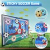 VATOS Soccer Ball Game Set for Kids, Indoor Outdoor Backyard Toss Soccer Goal Game with Velcro Balls, Foldable Flannel Goals, Toddlers Gift for 3 4 5 6 7 8 Year Old Boy Toys Birthday Christmas