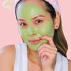 MaskerAide Matcha Green Tea Detoxifying Clay Mask with Kaolin Clay, Deep Cleaning, Detoxifying, Moisturizing, Anti Aging, Acne Clearing & Blackhead Remover Mask, Korean Skincare (Sleeve - 3 Uses)