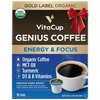 VitaCup Keto Coffee Pods with MCT Oil, Turmeric, Vitamins B & D for Energy in Recyclable K-Cup Compatible Pods