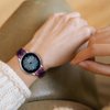 TenCloud Resin Watch Band Compatible with WZWNEER Y20GT Women Men Metal Strap for Luoba Smart Watch Band for WZWNEER Smart Watch Y20GT (Violet)