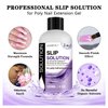 LOUINSTIC PolyGel Slip Solution 4 oz Anti-stick Polygel Nail Solutions Gel Nail Slip Liquid for Poly Nail Extension Gel