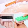24 Pcs Handle Grip Nail Brush, NICEMOVIC Hand Fingernail Cleaner Brush Manicure Tools Scrub Cleaning Brushes Kit, Use for Toe and Nail Cleaning (Random Colors)
