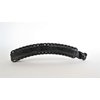 Black sparkly crystal banana hair clip with rhinestones medium fine hair