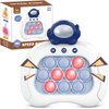 Azyh Quick Push Game Fidget Toys Pro for Kids Adults, Christmas Handheld Game Fast Puzzle Game Machine, Push Bubble Christmas Stress Toy, Relief Party Favors, Christmas Birthday Gifts for Boys