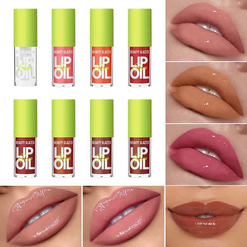 MYUANGO Lip Oil Moisturizing, Hydrating Lip Care Lip Tint, Shiny Lip Glow Vegan Plumping Lip Gloss for Dry Lips (103-SWEET)
