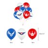 Fighter Jet Party Supplies, Top Air Force Gun Birthday Decorations, Aircraft Party Decorations Include Military Jet theme Banner Hanging Swirl Balloons Cake & Cupcake Toppers