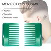 Mini Wide Tooth Comb,Small Travel Purse Comb Hair Detangling Comb Beard Comb Pocket Comb for Curly Wet Dry Hair,Detangler Comb Styling Comb for Men Women Handmade of Cellulose