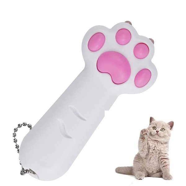 VOVIGGOL Cat Toys for Indoor Cats Interactive Cat Toy for Catch Exercise, Pet Dog Funny Toys Kitten Toys Cat Wand Toy for Chasing and Playing (White)