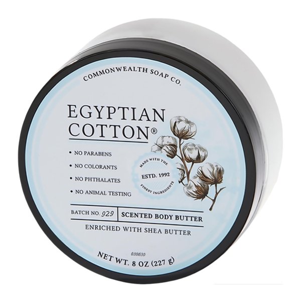 Egyptian Cotton Scented Body Butter 8 oz / 227g