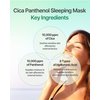 SNP CICA Panthenol Overnight Sleeping Gel Face Mask | Soothing, Moisturizing, and Hydrating Facial Mask with Pennywort and Hyaluronic Acid | Korean Skin Care Overnight Moisturizer | 2.70 Fl Oz