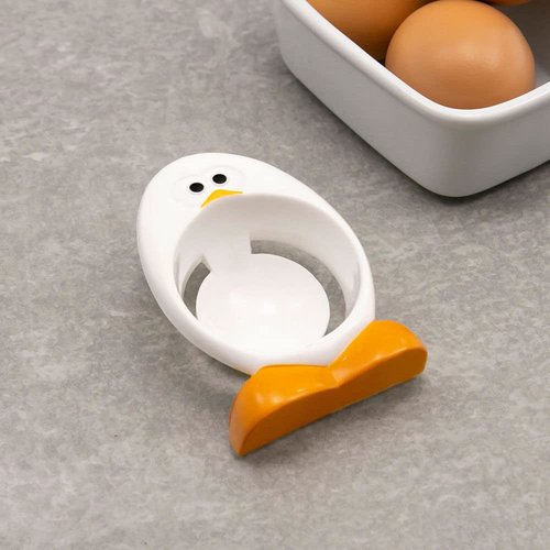 Joie Yolky Egg Separator, Simplify Cooking and Baking with Whites and Yolks, Easily Clips onto Bowls or Cups, Non-Stick, Easy to Clean, Cute Chicken-Themed Kitchen Gadget, BPA-Free