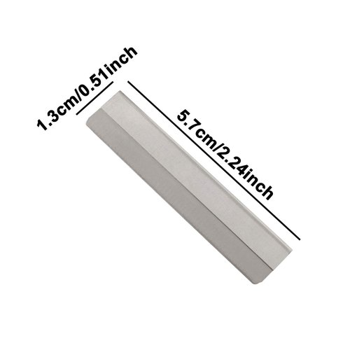 Honbay 50PCS Stainless Steel Eyebrow Trimmer Blades Eyebrow Hair Removers with Cover for Women