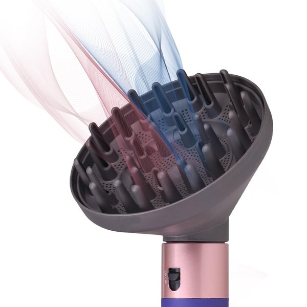 Diffuser Attachment Compatible with Dyson Airwrap Styler Dryer, Hair Dryer Attachment to Enhance Natural Waves, Curls & Coils, Compare to Part #973365-01