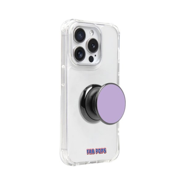 FAB POPS Phone Grip with Expandable Stand, Built in Magnets, Adhesive Attachment, Mounting Plate Included, Your All in one Phone Holder. Violet