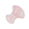 Rose Quartz Crystal Mushroom Face Massage Stone Sha Facial Tool Scraping Massage Tool for Women Home Spa