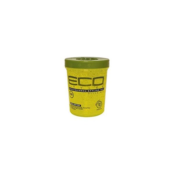 Eco Styling Gel Green Olive Oil Green 32 oz,Pack of 3