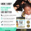 Loc Retwist Butter & Dread Wax Loc Butter For Growth - Peppermint Tea Tree All Natural & NO Build Up Loc Retwists Products by Lockology