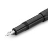 Kaweco SKYLINE SPORT Fountain Pen Black I Premium Fountain Pen for Ink Cartridges I Exclusive Fountain Pen 13 cm I Nib: EF (Extra Fine)