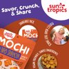 Sun Tropics Mochi Snack Bites, Variety Pack- 3.5 oz (6 Pack) | Crispy Crunchy Mochi Bites, Rice Nuggets | Mochi Puff Rice Crackers- Gluten Free & Dairy Free- No MSG Added | Asian Rice Snacks