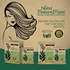 Nisha Naturemate Natural Henna Based Hair Color, Black Hair Dye, No Ammonia, Natural Black Hair Color For Gray Coverage, 6-in-1, 10gm Each Pouch, Box Pack