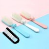 4 Piece Folding Combs Hair Brush Portable Pocket Travel Hairbrush Styling Hairbrush for All Hair for Women Men (Multicolor)