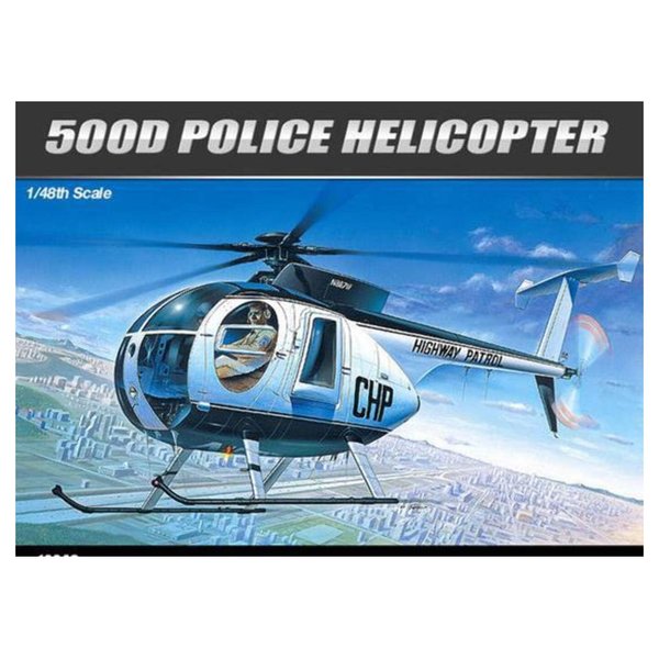 Academy Hughes 500D Police Helicopter