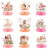 ZWYANG 9pcs Fairy Honeycomb Centerpieces Table BirthdayDecorations, Fairy Birthday Party Supplies Decorations for Baby Shower