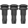 3Pcs Vgoohobby M6 / M8 RC Boat Water Nipple Outlet Nozzle for RC Boat Motor Cooling (M8, Black)