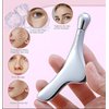 BLISLIFE Eye Roller Massage & Gua Sha Tool,Fade Puffiness and Dark Circles,Reduces Fine Lines and Wrinkles,Facial Skin Care, Metal Roller Eye Cream Massager