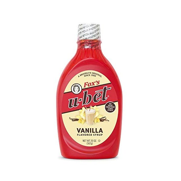 Fox's U-Bet Vanilla Syrup (20 Oz Bottle)