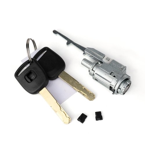 Ignition Switch Lock Cylinder w/ 2 Keys Compatible with Honda Accord Civic Crosstour CR-V CR-Z Element Fit Insight Odyssey S2000 Acura MDX RDX TL TSX ZDX 06351-TE0-A11
