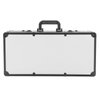 Professional Barber Carrying Case with Code Lock, Hairdresser Tool Box Organizer Traveling Case, Portable Travel Barber Suitcase for Hair Stylist Pet Groomer Beauty Salon Makeup Artist (white+black)