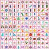 Partywind 408 Glitter Styles Kids Temporary Tattoos for Boys Girls, Individually Wrapped Tattoo Stickers for Kids Party Goodie Bag Stuffers, Birthday Party Supplies Favors for Children Games