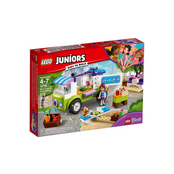 LEGO Juniors/4+ Mia's Organic Food Market 10749 Building Kit (115 Piece)
