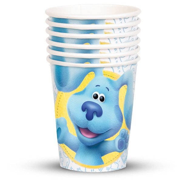 Premium Blue's Clues Adventure Party Paper Cups - 9 oz (Pack of 8) – Vibrant & Durable, Perfect for Kids' Parties & Celebrations