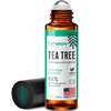 UpNature Tea Tree Oil Roll On - 100% Pure Tea Tree Essential Oil for Skin - Premium Quality Aromatherapy Oil