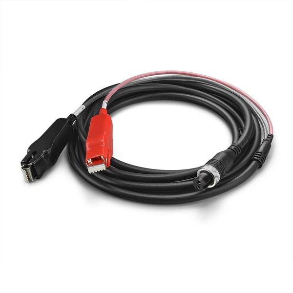GOMEXUS Power Cord for Shimano Plays ForceMaster Daiwa Tanacom 1000 Leobritz Seaborg Electric Reels Power Cable 500cm 16.4 Feet