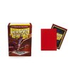 Dragon Shield Matte Crimson Standard Size 100 ct Card Sleeves Individual Pack