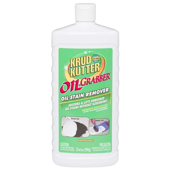 Rust-Oleum Krud Kutter OG32 Oil Grabber Oil Stain Remover, 32-Ounce