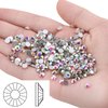 Novani Rhinestones 1440pcs SS20 Glass Rhinestones Crystal Flatback Gemstones for Crafts Nails Makeup Bags and Shoes Decoration（SS20, Crystal AB）