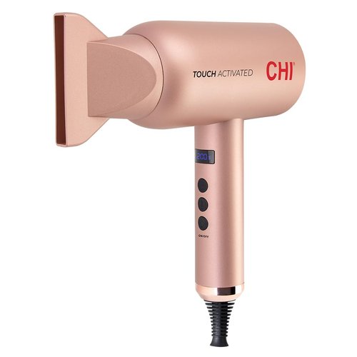 CHI Touch Activated Compact Hair Dryer, Hair Dryer for Smooth & Voluminous Hair, Quick-Drying for Shiny, Frizz-Free Hair, Lightweight & Low Noise